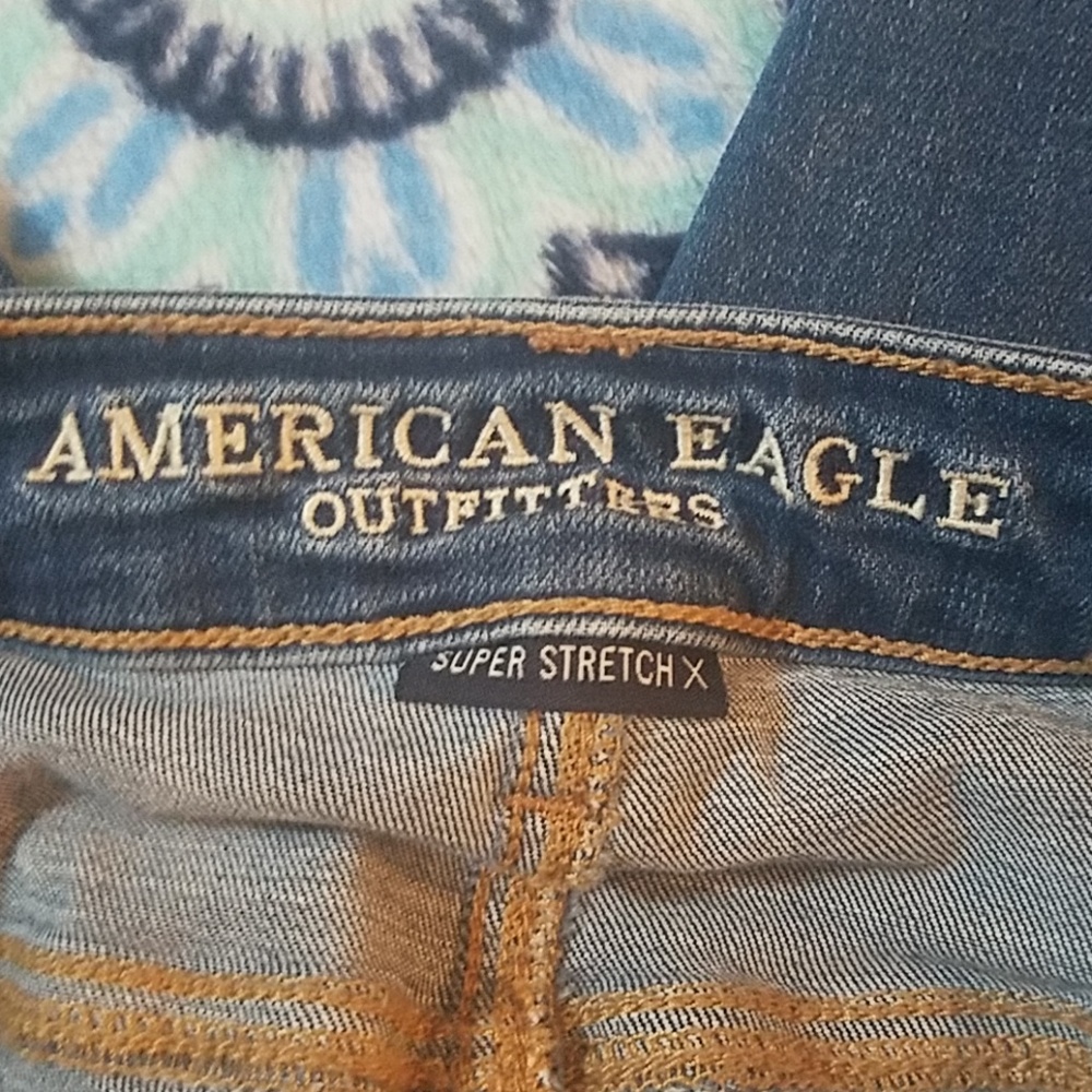 American eagle super stretch x jeans like new - Picture 6 of 7